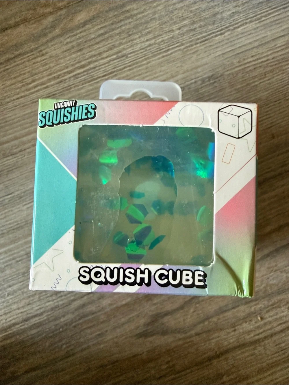 🍁2 big squishes for $25🍂 Clear Squish Cube Squishy
